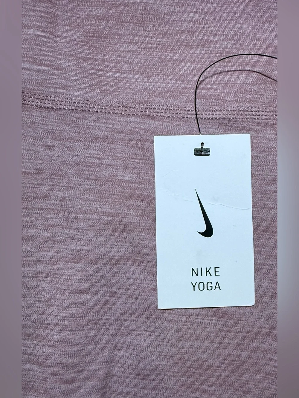 NWT Nike Yoga Luxe Infinalon 7/8 Leggings M Smokey Mauve Dri-FIT